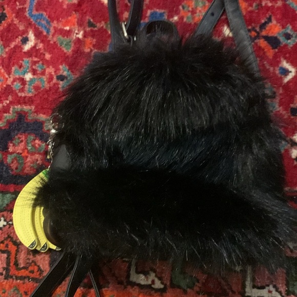 Mini black backpack - Picture 2 of 4